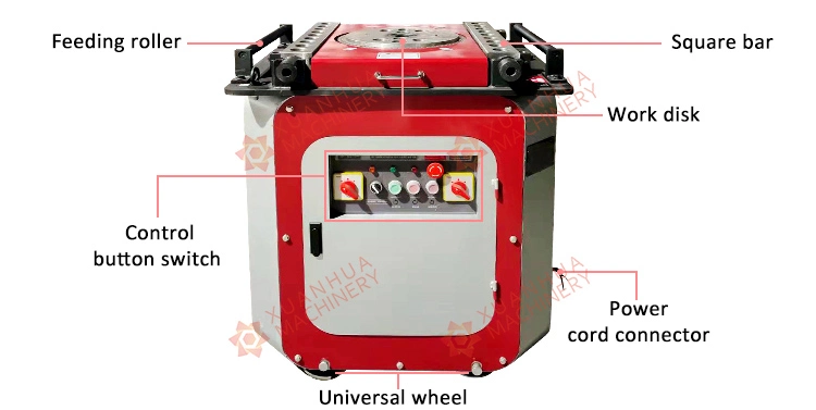 Portable Electric CNC Automatic Steel Bar Rebar Bender