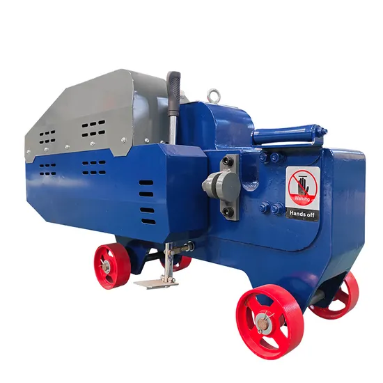 Hot Sale Electrical Rebar Cutter Steel Flat Bar Cutting Machine Rebar Cutter